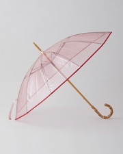 CLEAR UMBRELLA BAMBOO