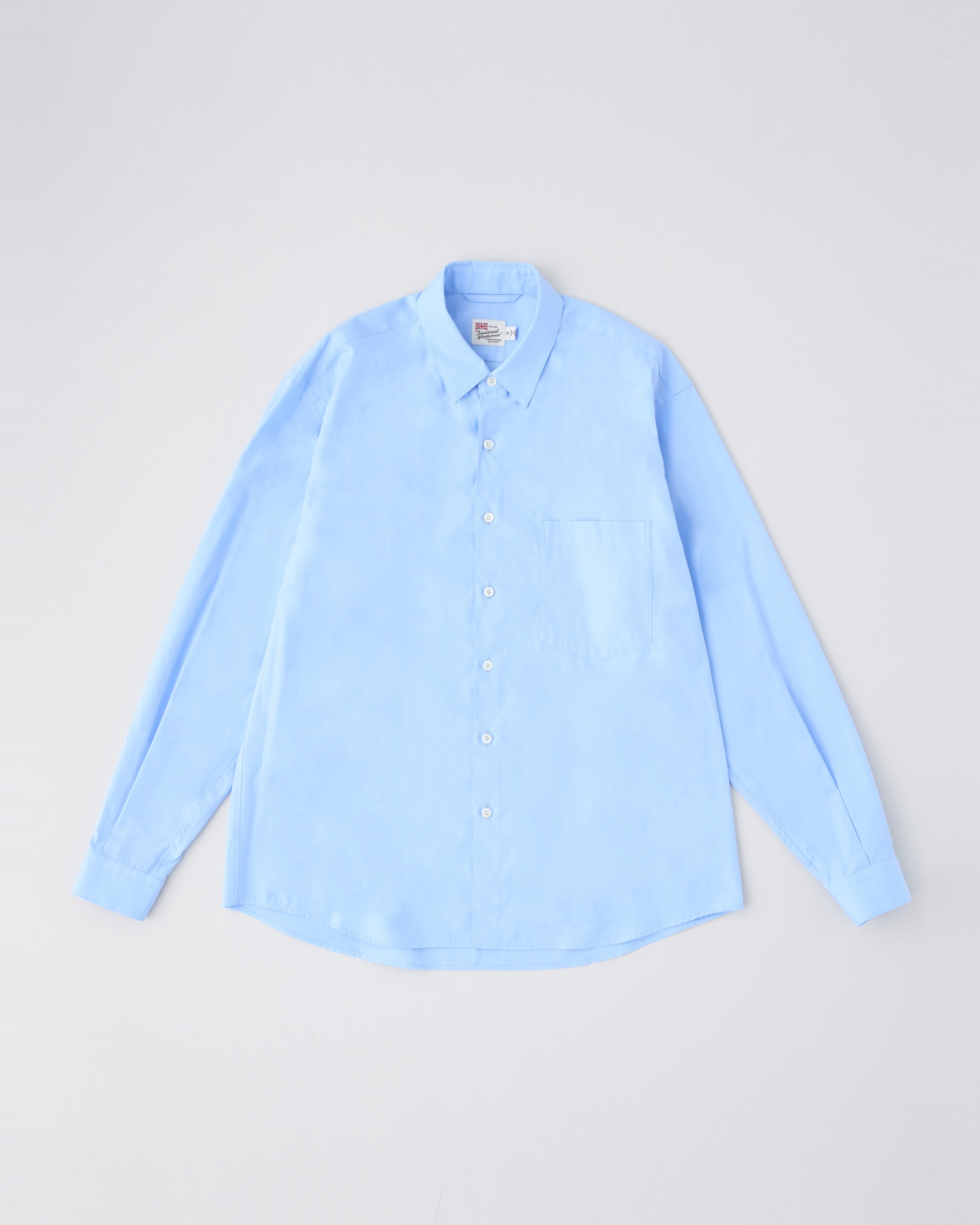 REGULAR SHIRT レギュラーシャツ｜サックス｜メンズ｜シャツ