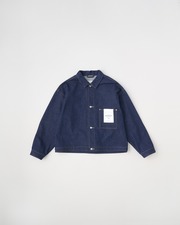 【UNIONWEAR】WORK JACKET 001D 詳細画像 インディゴ(金茶ステッチ) 1