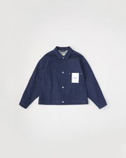 【UNIONWEAR】WORK JACKET 001D 詳細画像 インディゴ(同色ステッチ) 1