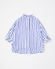 FLY FRONT PULLOVER SHIRT SHORT SLEEVE フライフロントプルオーバー