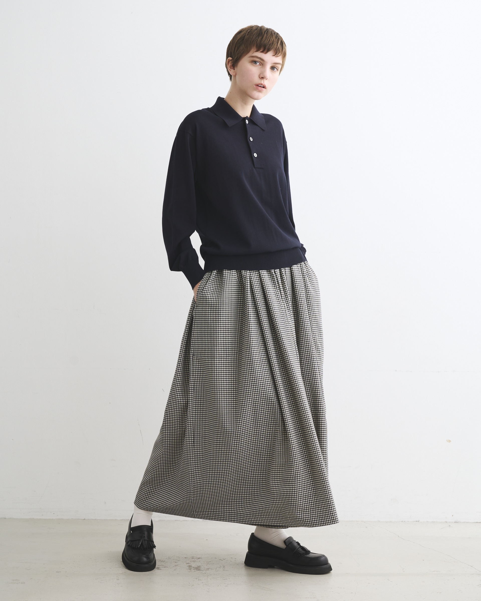 GATHERD VOLUME CULOTTE PANTS ギャザード ボリューム キュロット